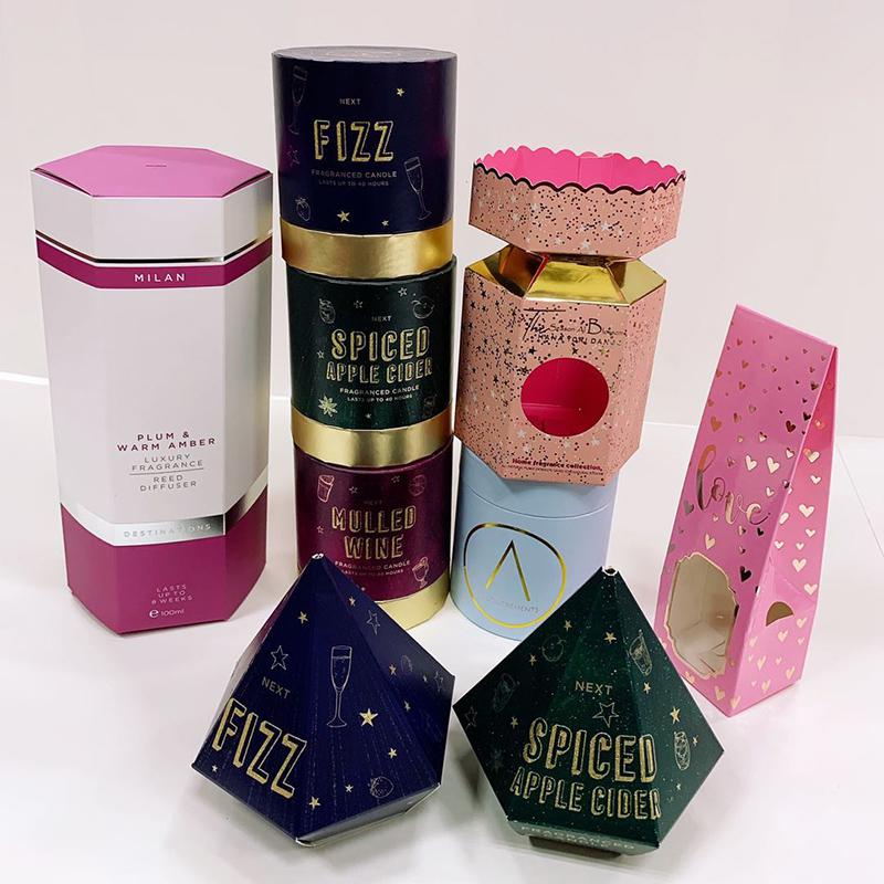 江津化妆品包装盒、异形包装盒、异形礼盒、异形纸盒定制印刷